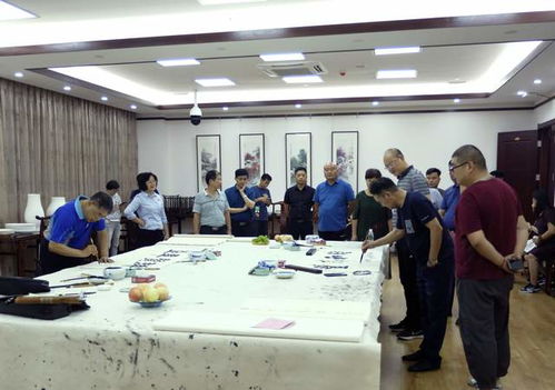蕭縣 宣州區 包河區三地政協書畫藝術交流活動在迅達文化成功舉辦
